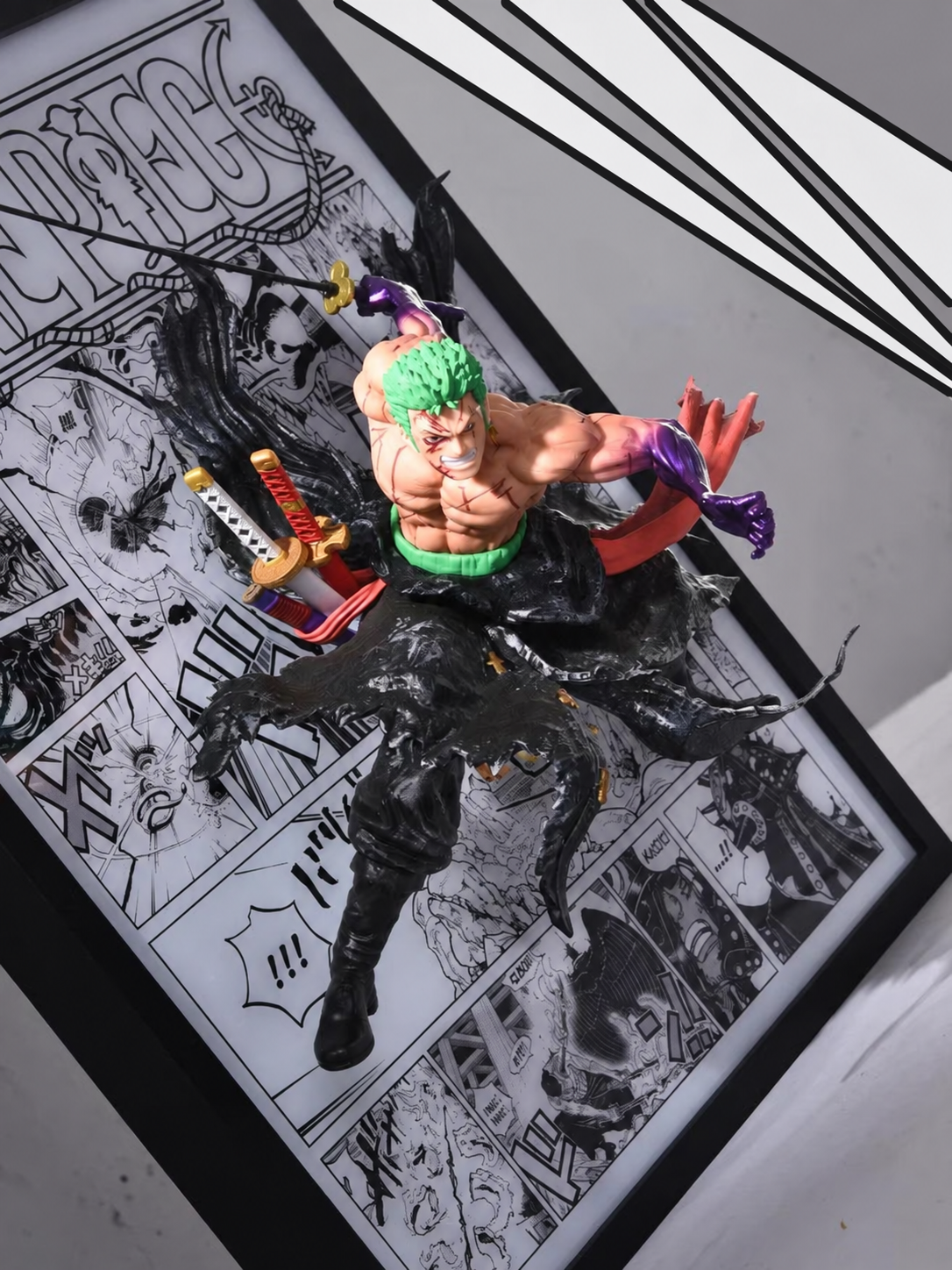 Roronoa Zoro 3D Light Wall Art – batch 5 image 3