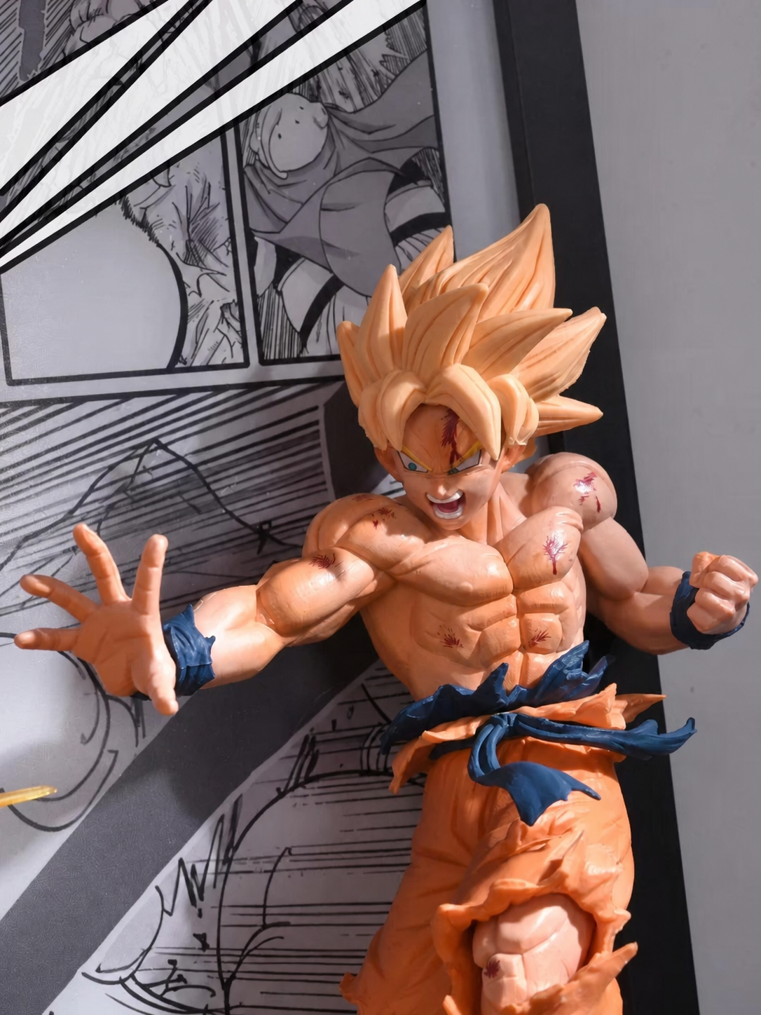 Dragon Ball Super Saiyan Son Goku Buu 3D Light Wall Art – image 5