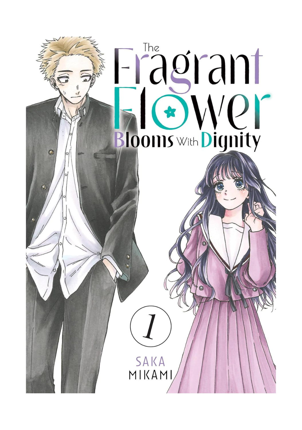 The Fragrant Flower Blooms with Dignity manga - official anime book collection angle view