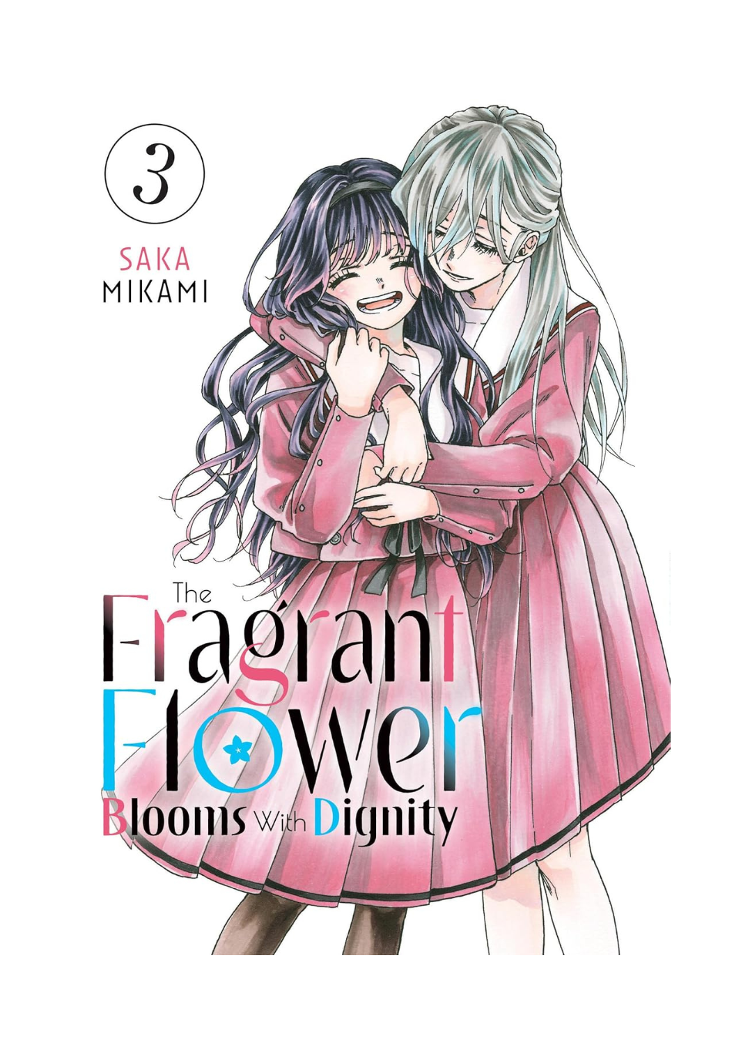 The Fragrant Flower Blooms with Dignity manga - official anime book collection angle view