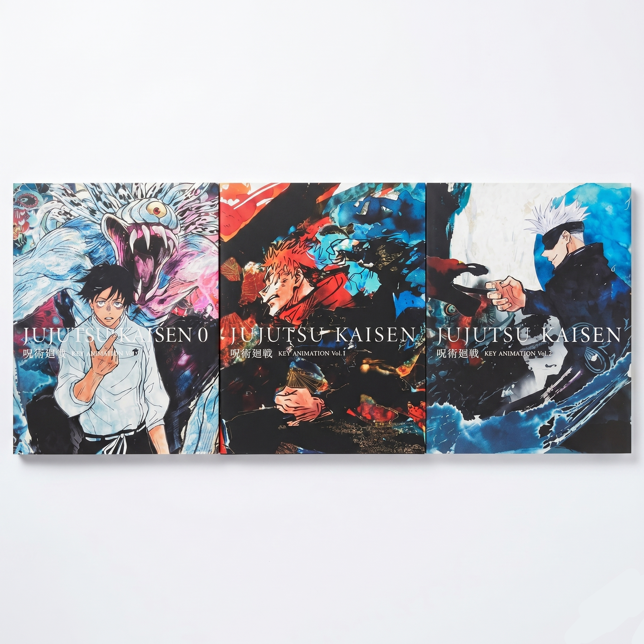 Jujutsu Kaisen manga - official anime book collection front view