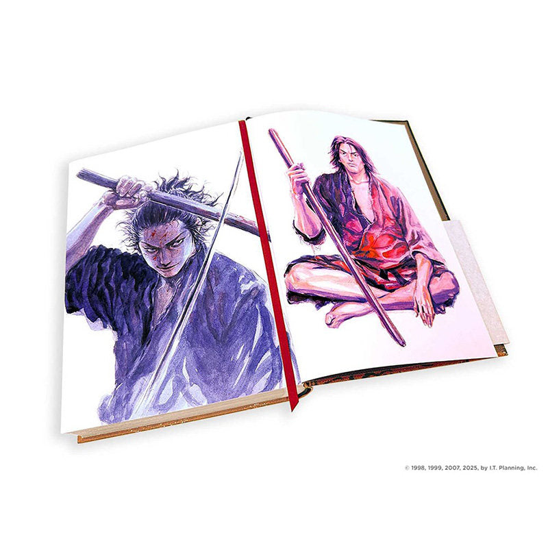 Vagabond book - premium anime collection side view