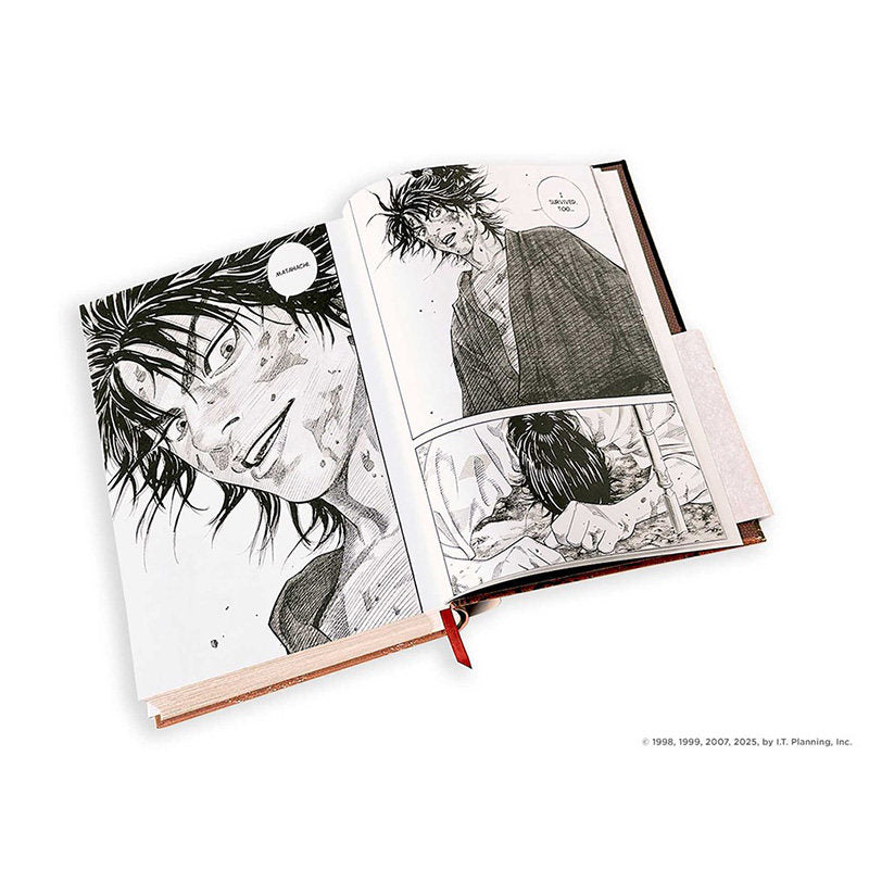 Vagabond book - premium anime collection back view