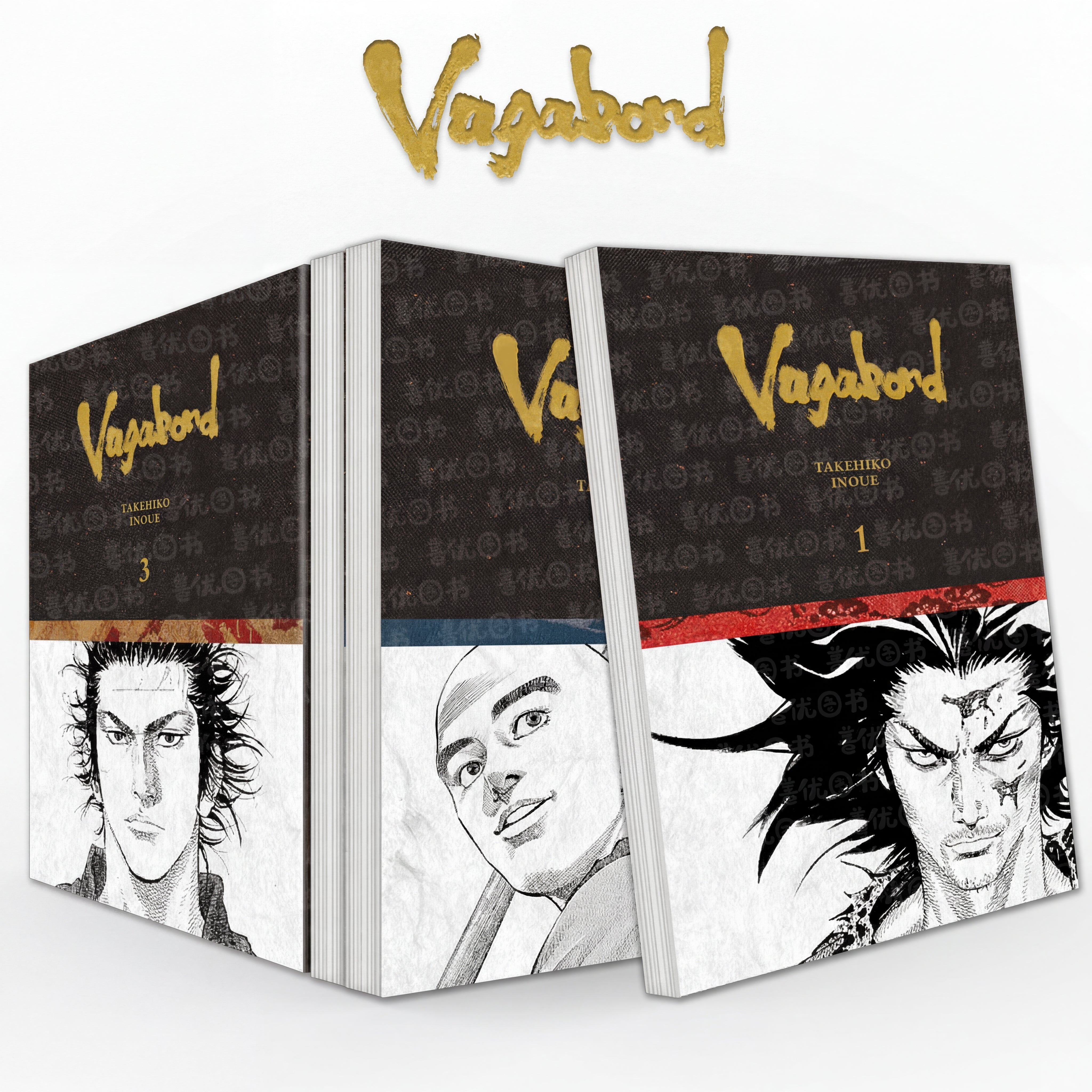 Vagabond book - premium anime collection front view