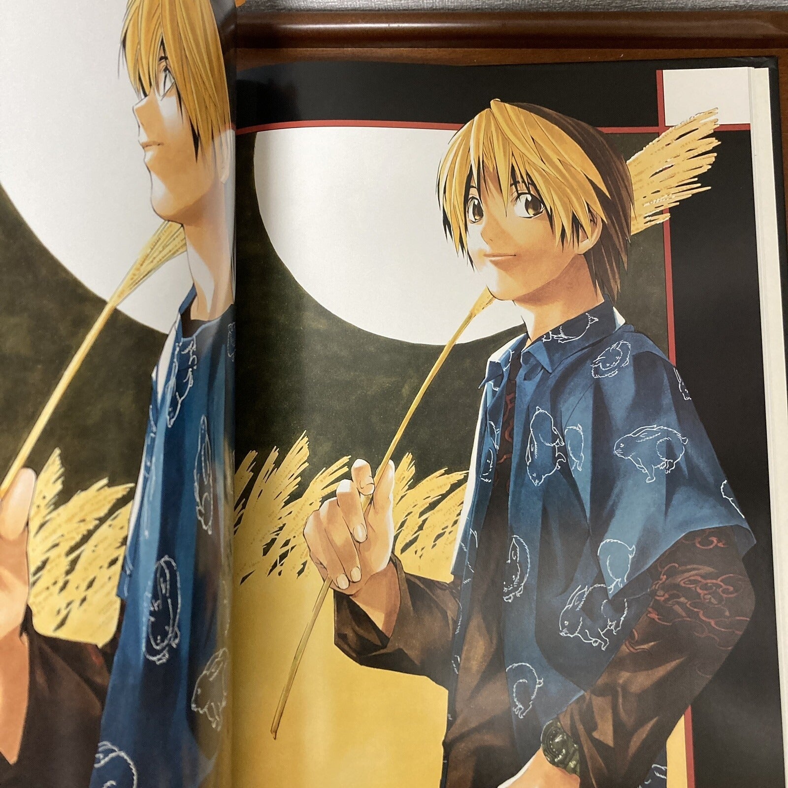 Death Note art book - premium anime artwork collection angle view