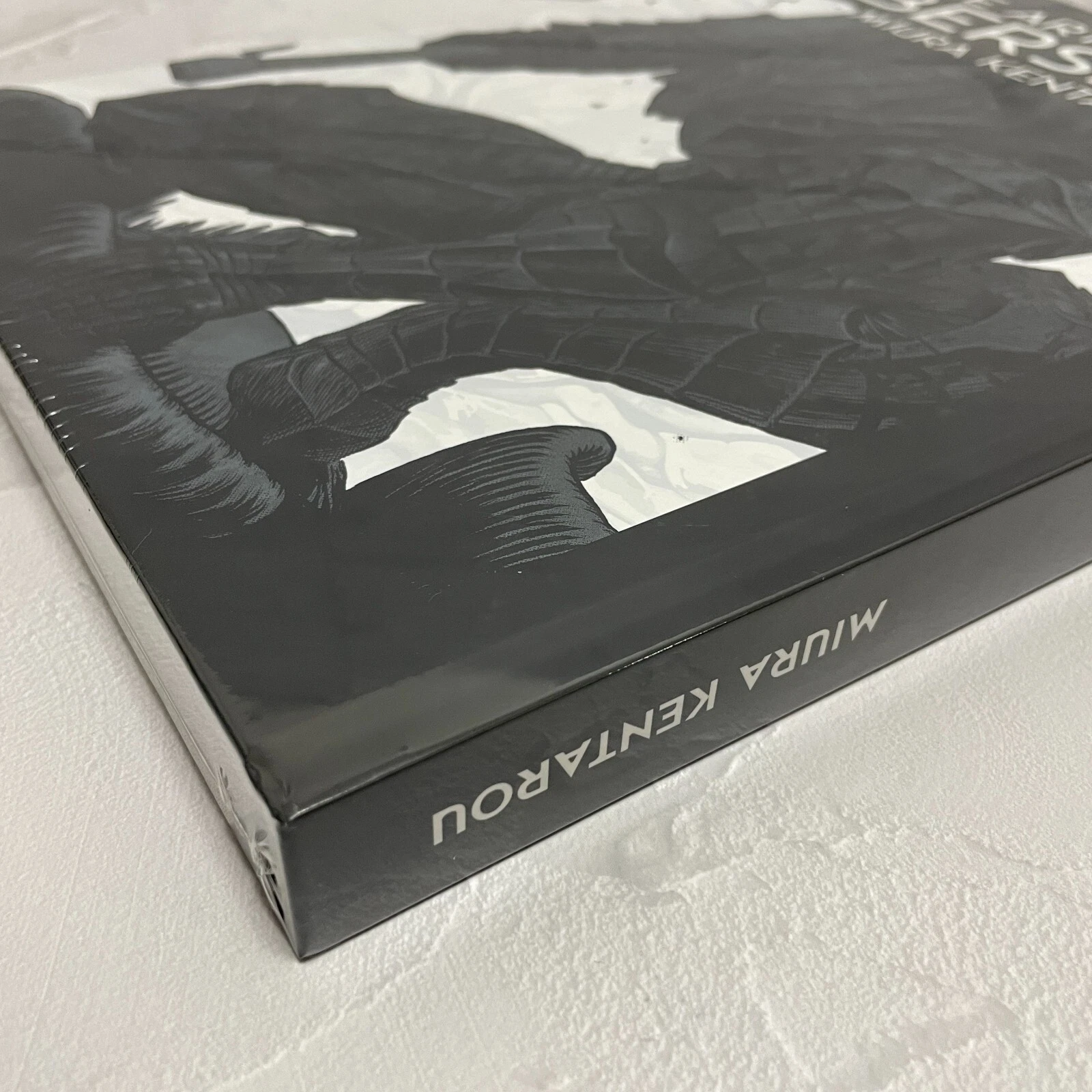 Berserk book - premium anime collection angle view
