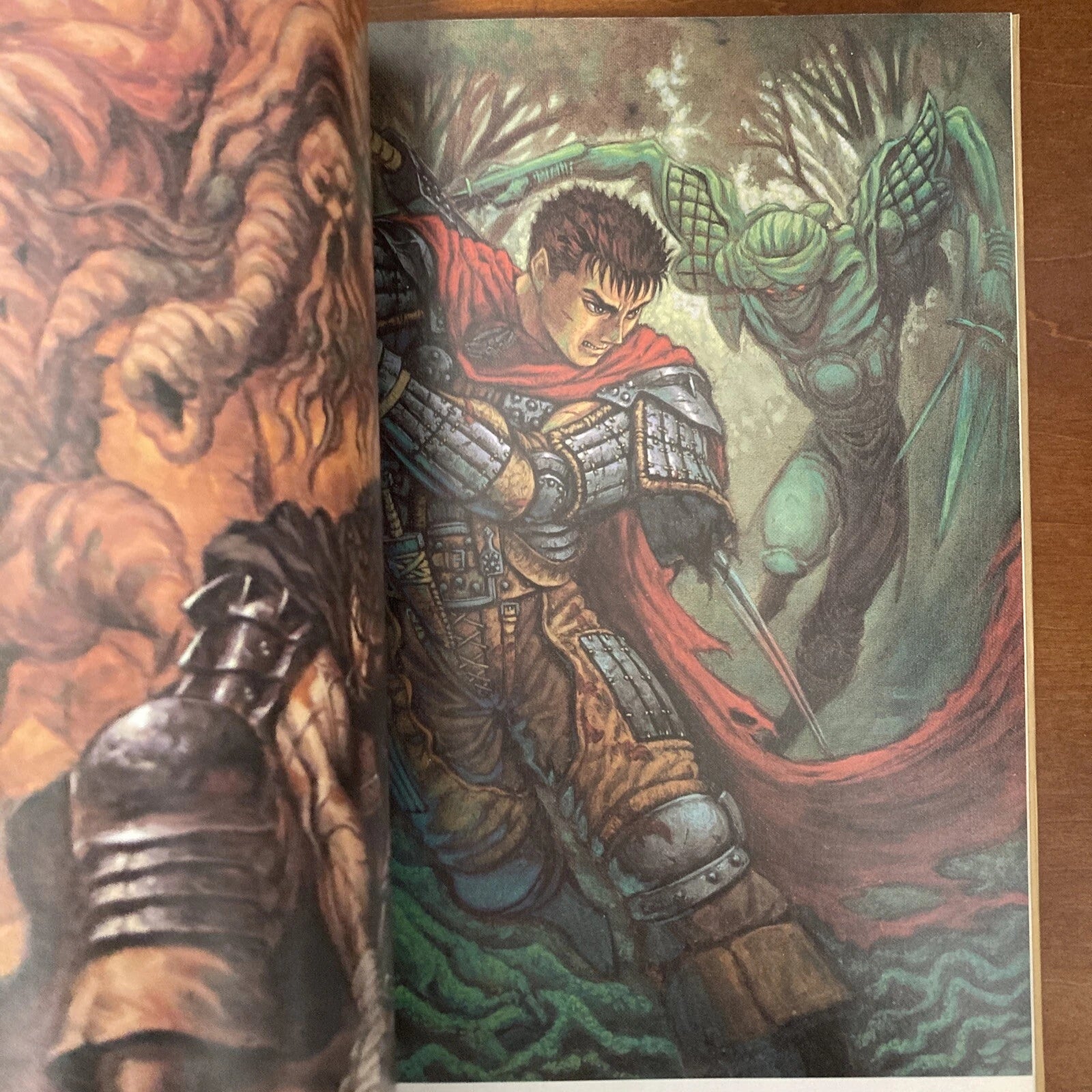 Berserk book - premium anime collection side view