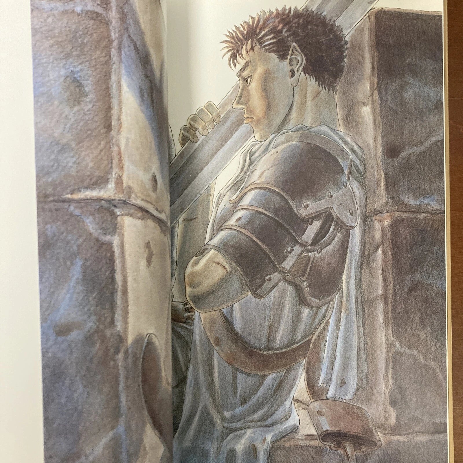 Berserk book - premium anime collection design detail