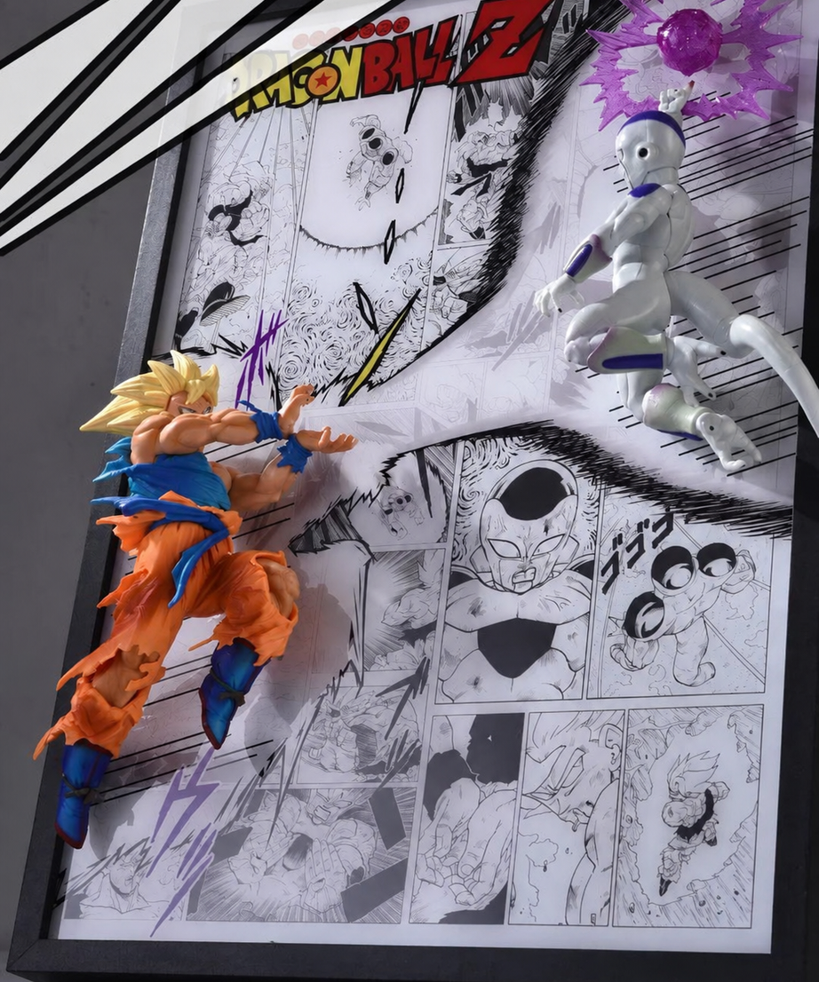 Goku Vs Frieza 3D Light Wall Art – image 5