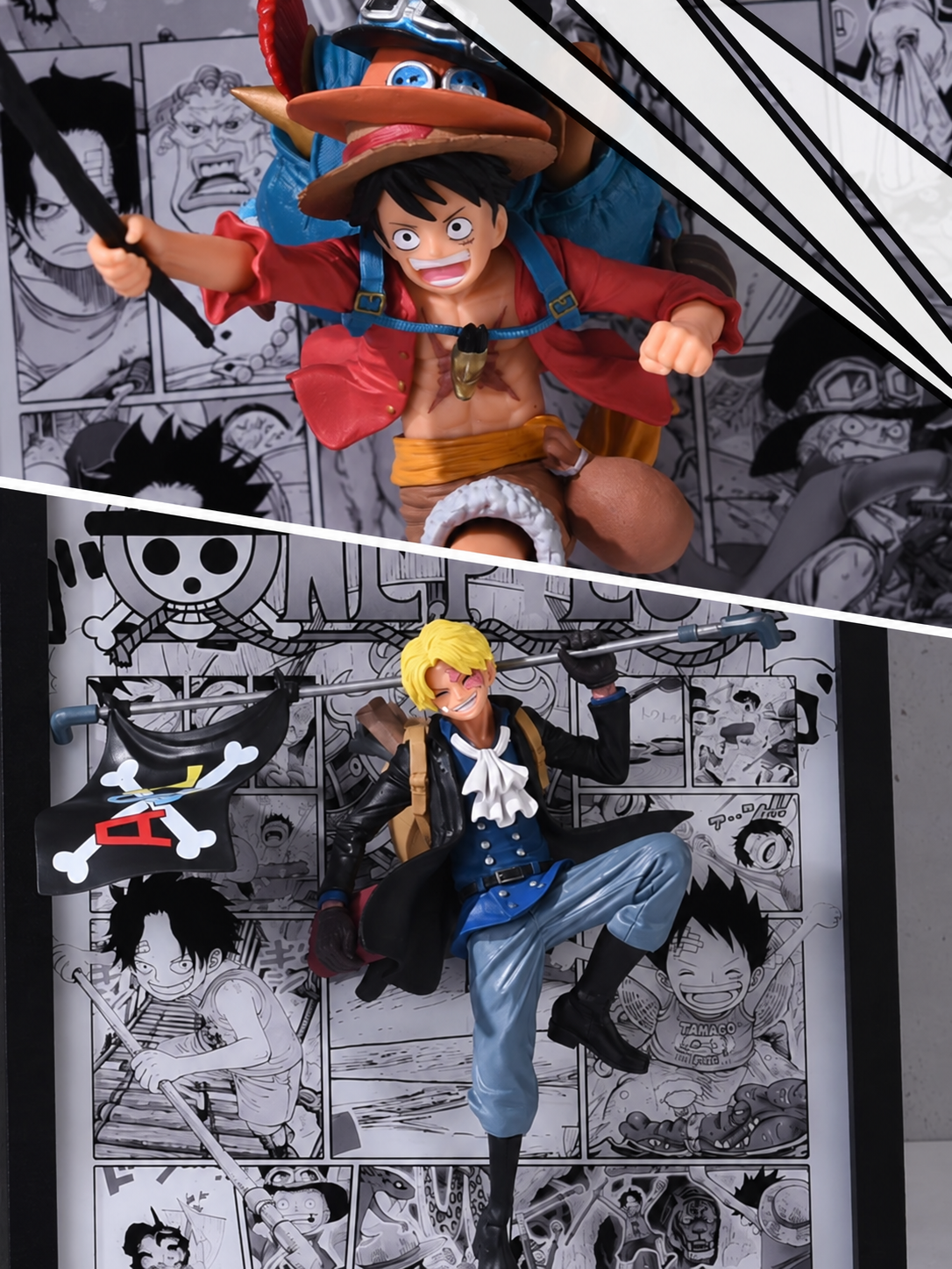 One Piece Luffy, Ace And Sabo Brotherhood 3D Light Wall Art – batch 6 image 3