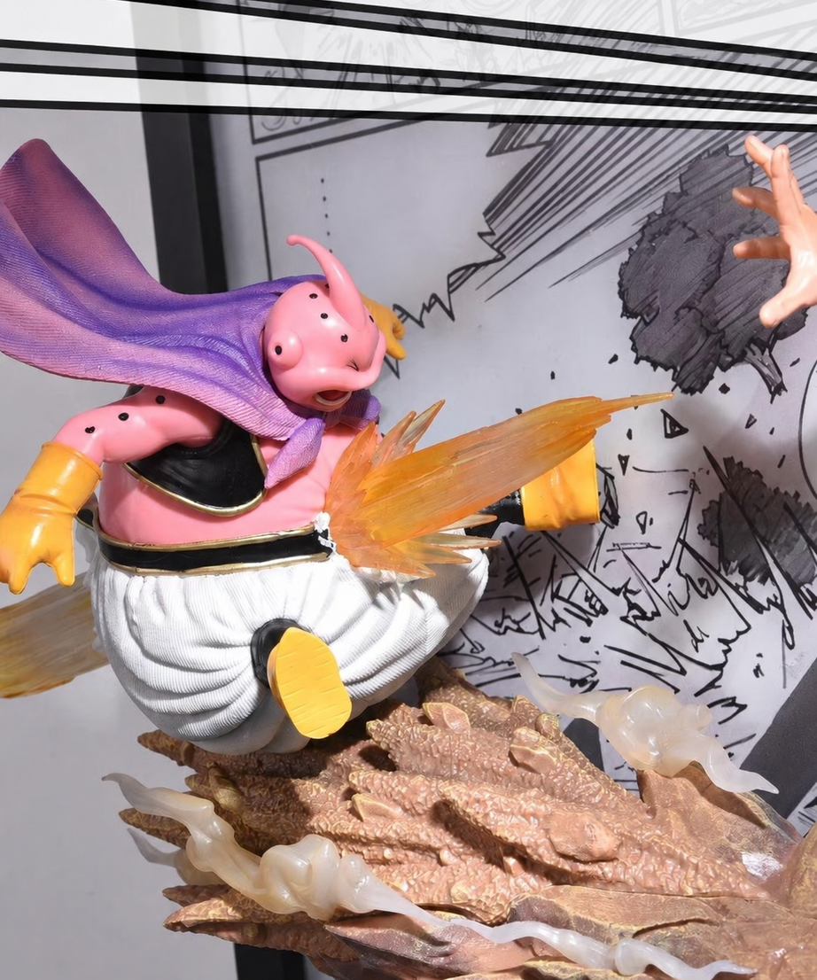 Dragon Ball Super Saiyan Son Goku Buu 3D Light Wall Art – image 4
