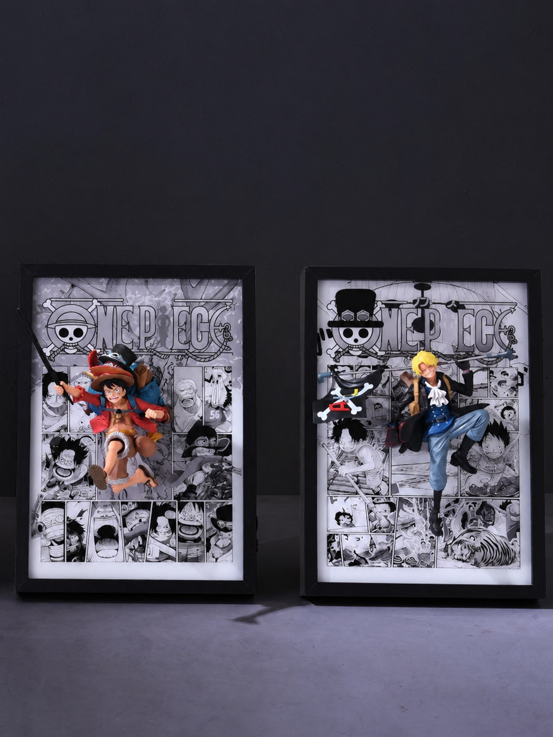 One Piece Luffy, Ace And Sabo Brotherhood 3D Light Wall Art – batch 5 image 1