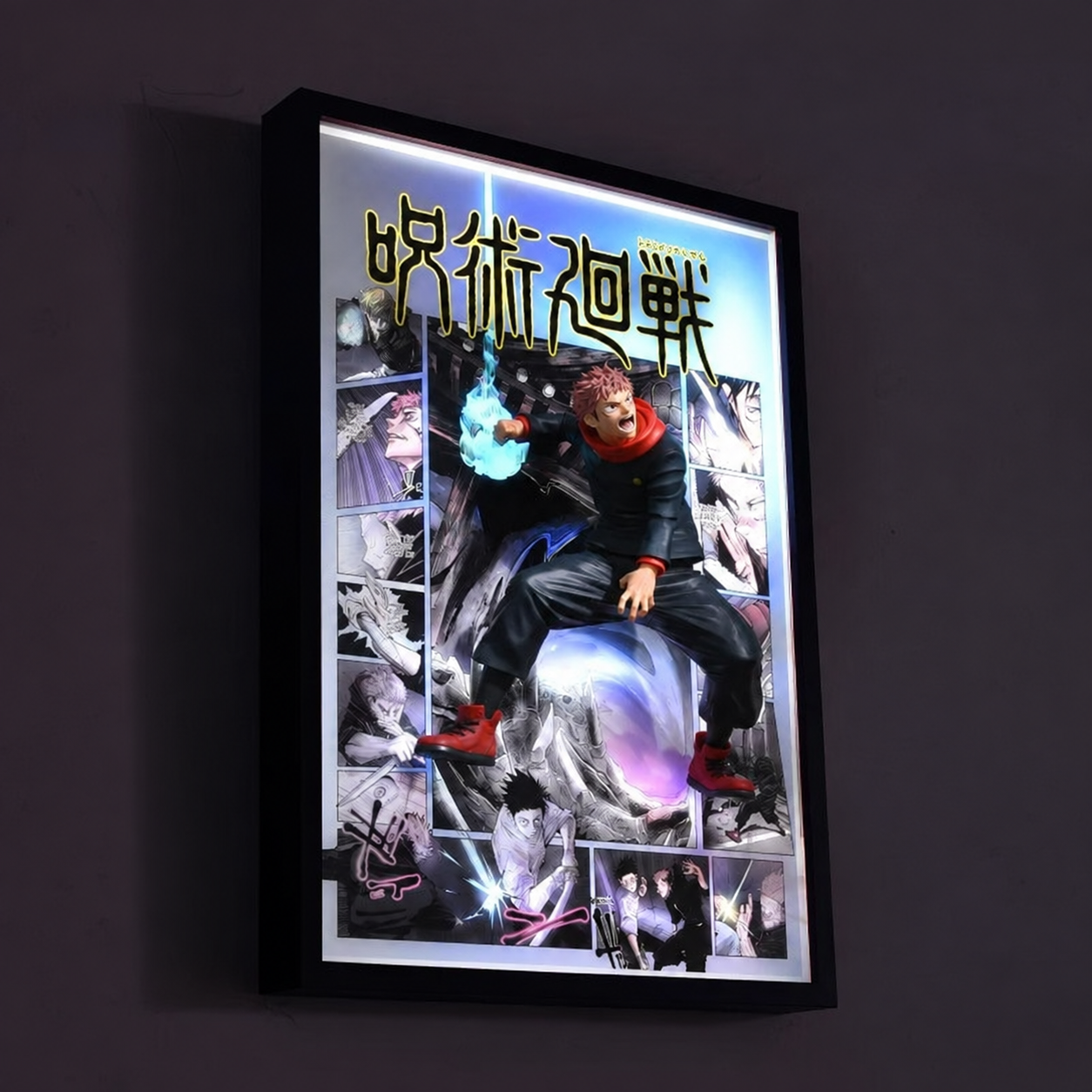 Yuji Itadori 3D Light Wall Art – batch 8 image 5