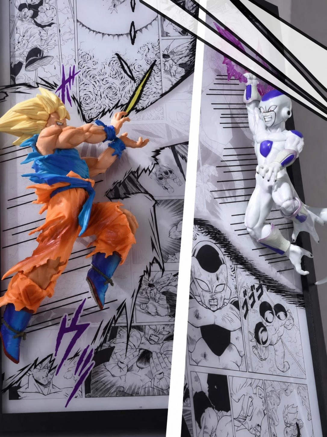 Goku Vs Frieza 3D Light Wall Art – image 4