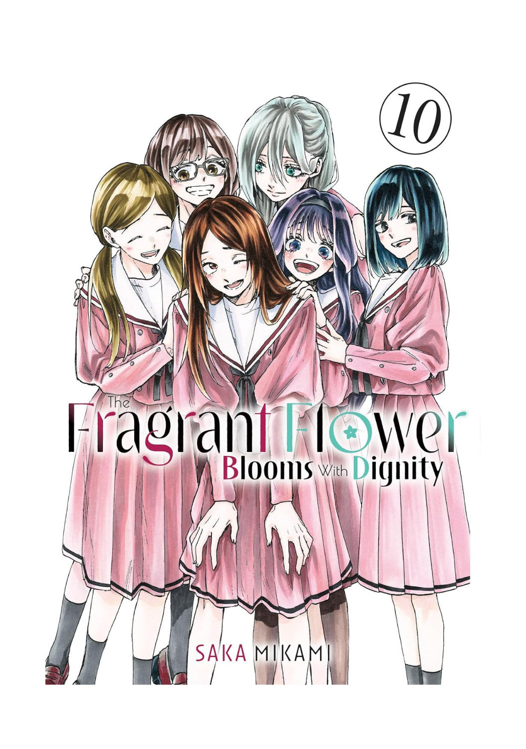 The Fragrant Flower Blooms with Dignity manga - official anime book collection angle view