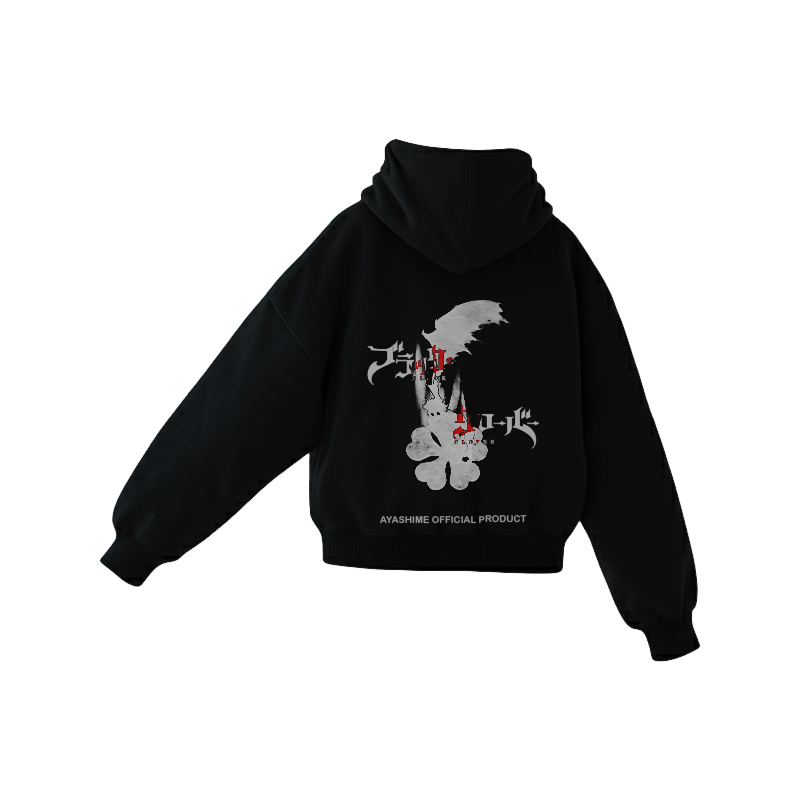 Black Clover "ASTA" Black Hoodie