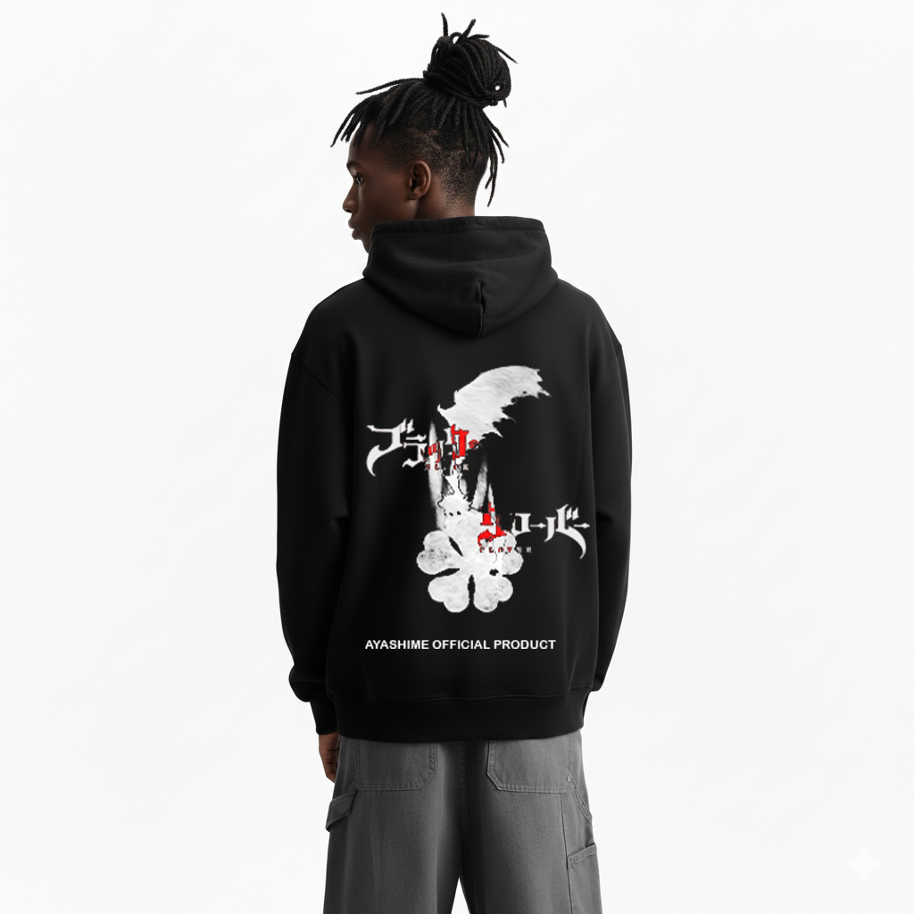 Black Clover "ASTA" Black Hoodie