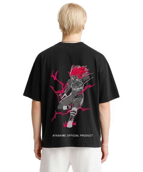 CHIGIRI BLACK T-SHIRT