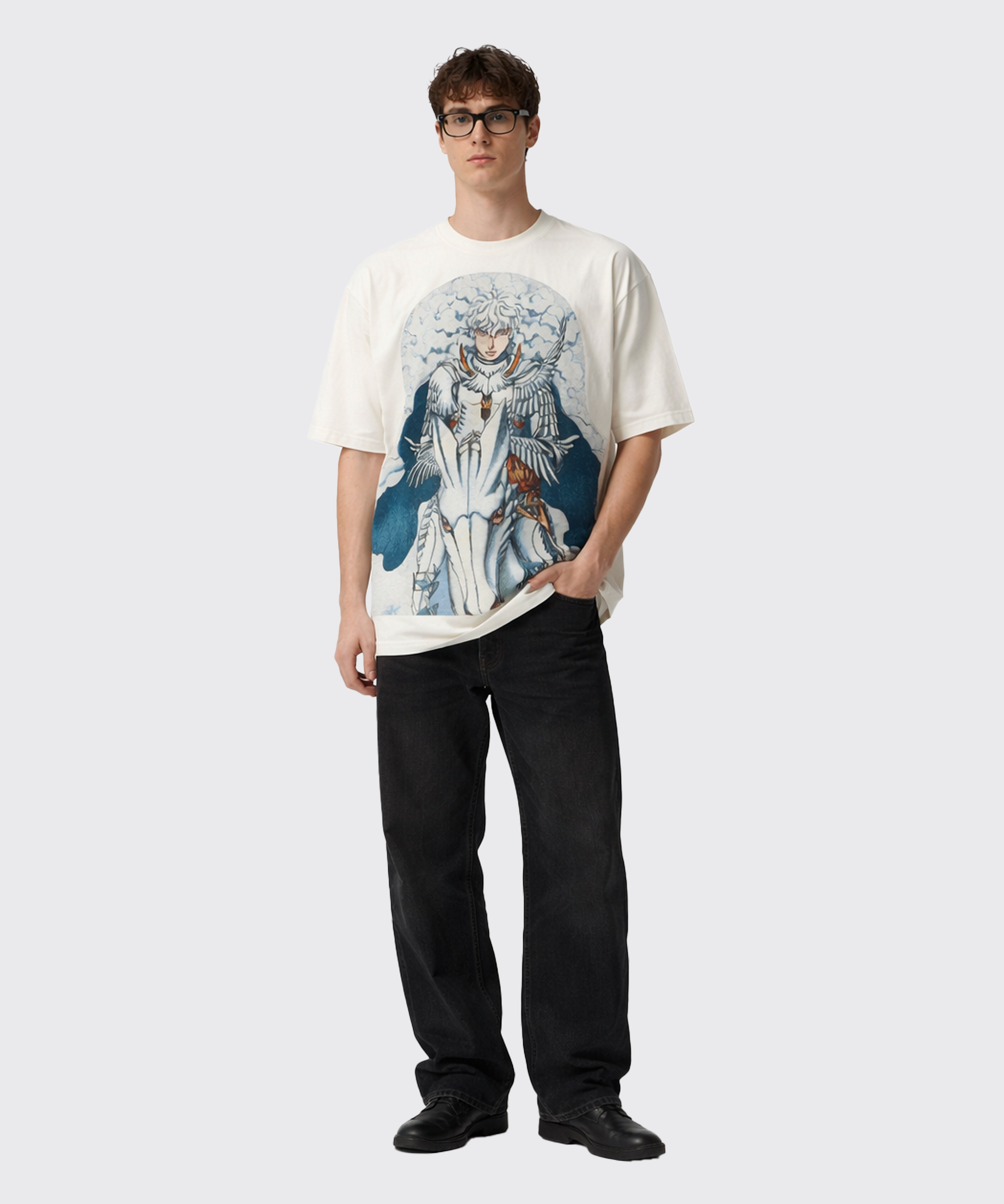 Berserk Griffith Embroidered T-Shirt