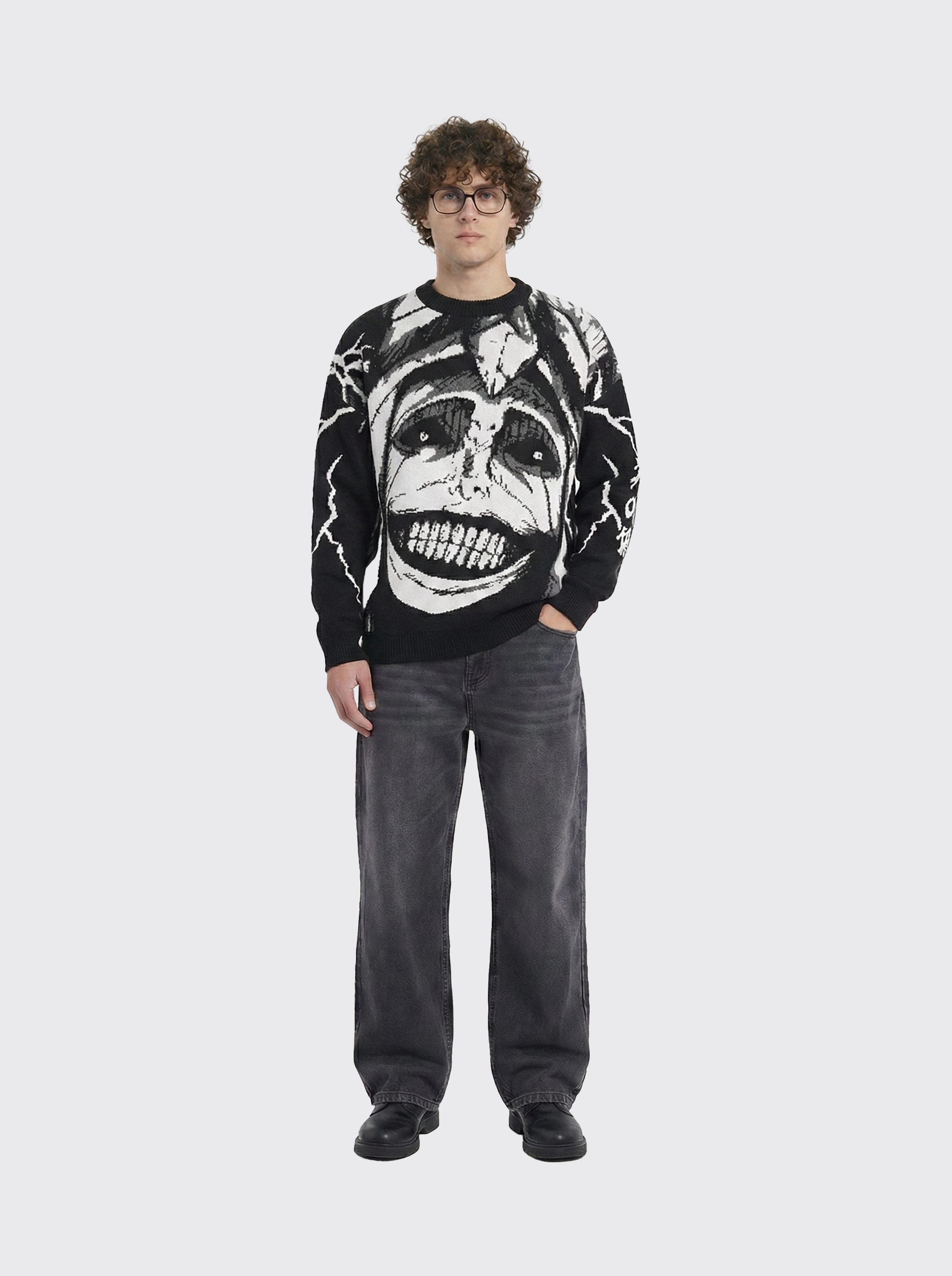 Solo Leveling Oversized Sweater