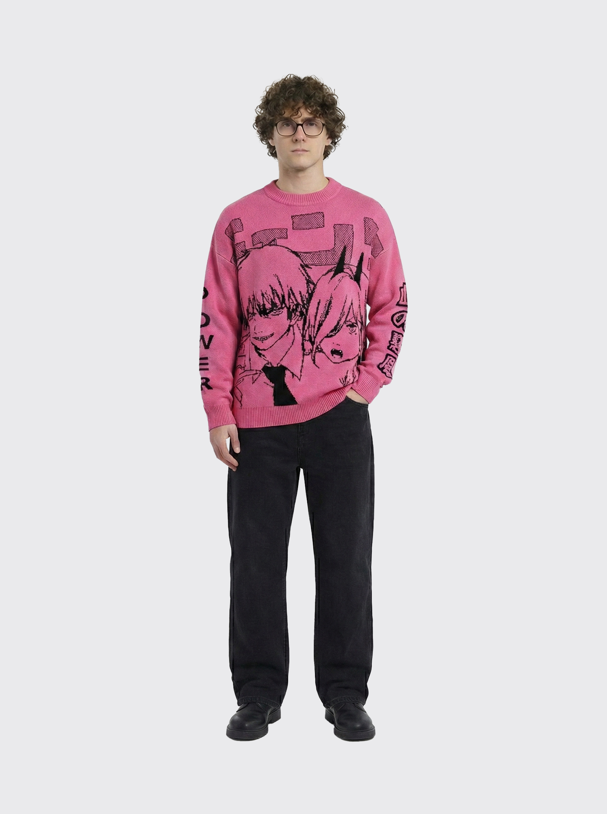 Chainsaw Man Oversized Sweater