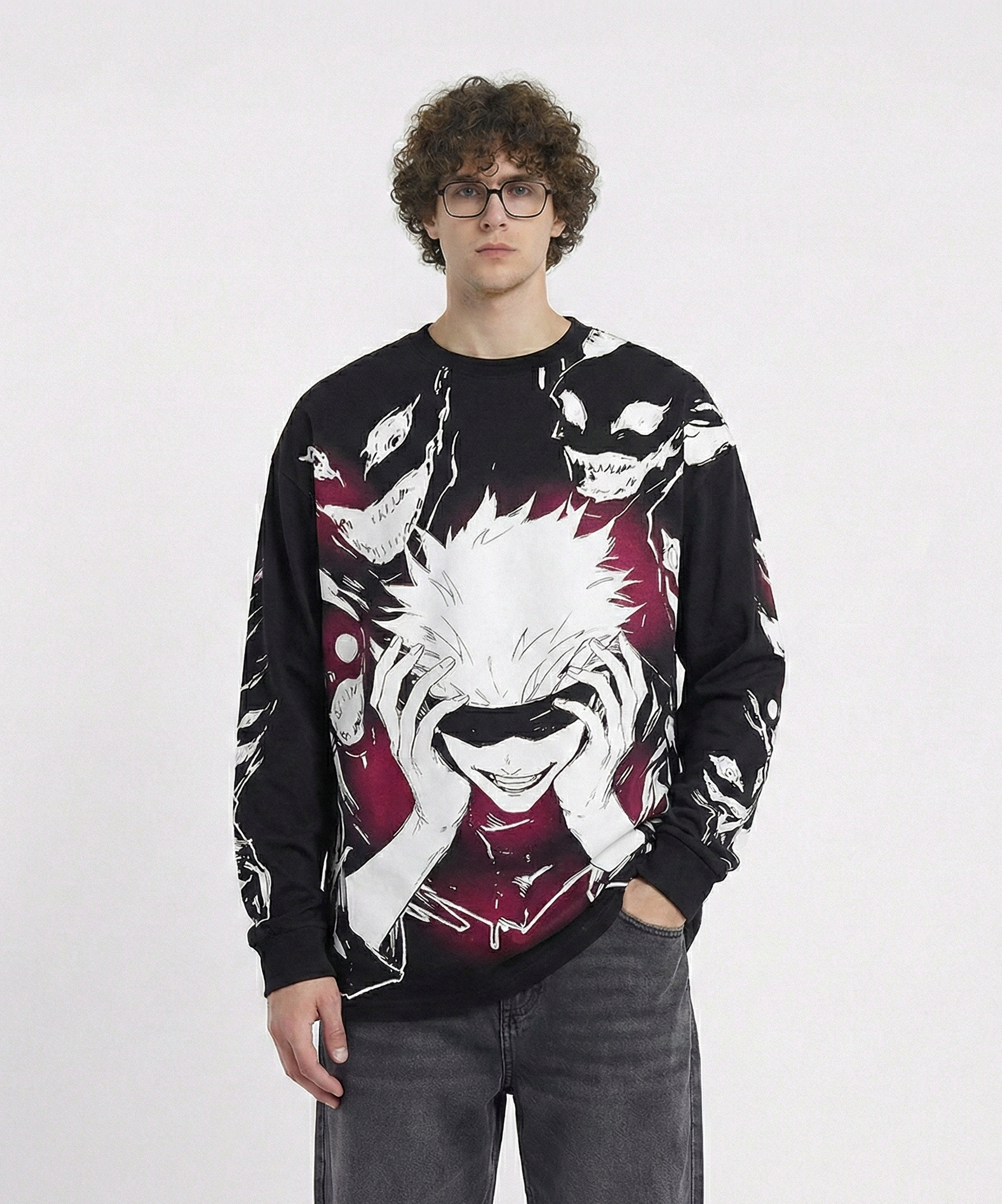 Gojo Spray Painting Sweatshirt Pre-Order