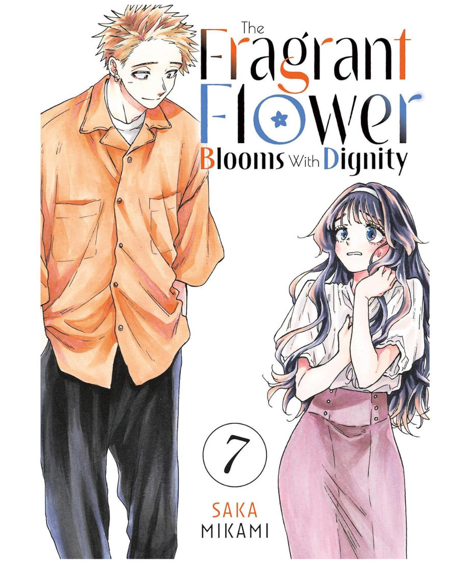 The Fragrant Flower Blooms with Dignity manga - official anime book collection angle view