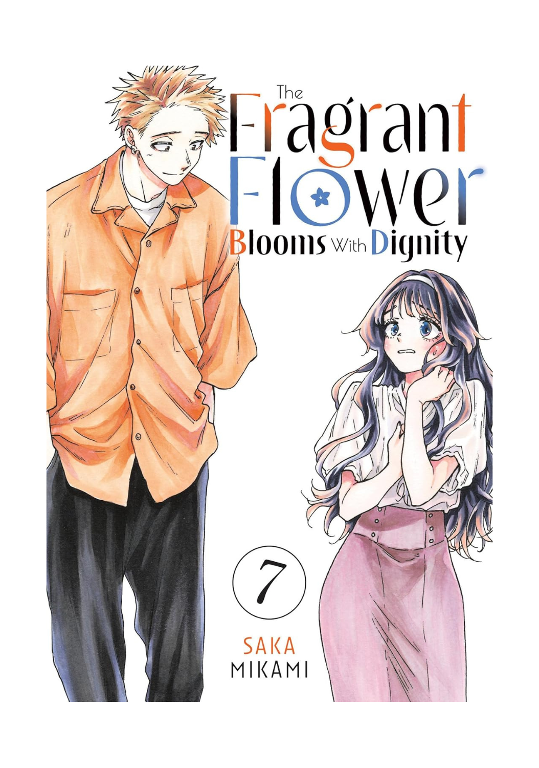 The Fragrant Flower Blooms with Dignity manga - official anime book collection angle view