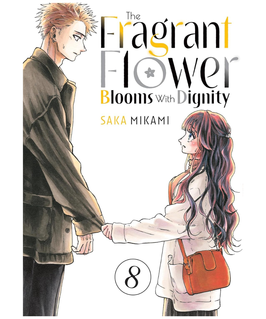 The Fragrant Flower Blooms with Dignity manga - official anime book collection angle view