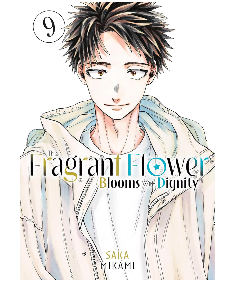The Fragrant Flower Blooms with Dignity manga - official anime book collection angle view