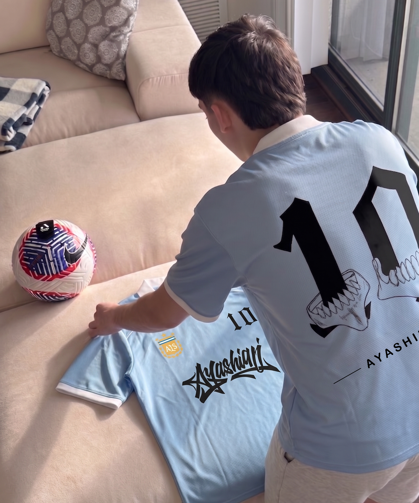 The Goat Bleach Argentina Shirt