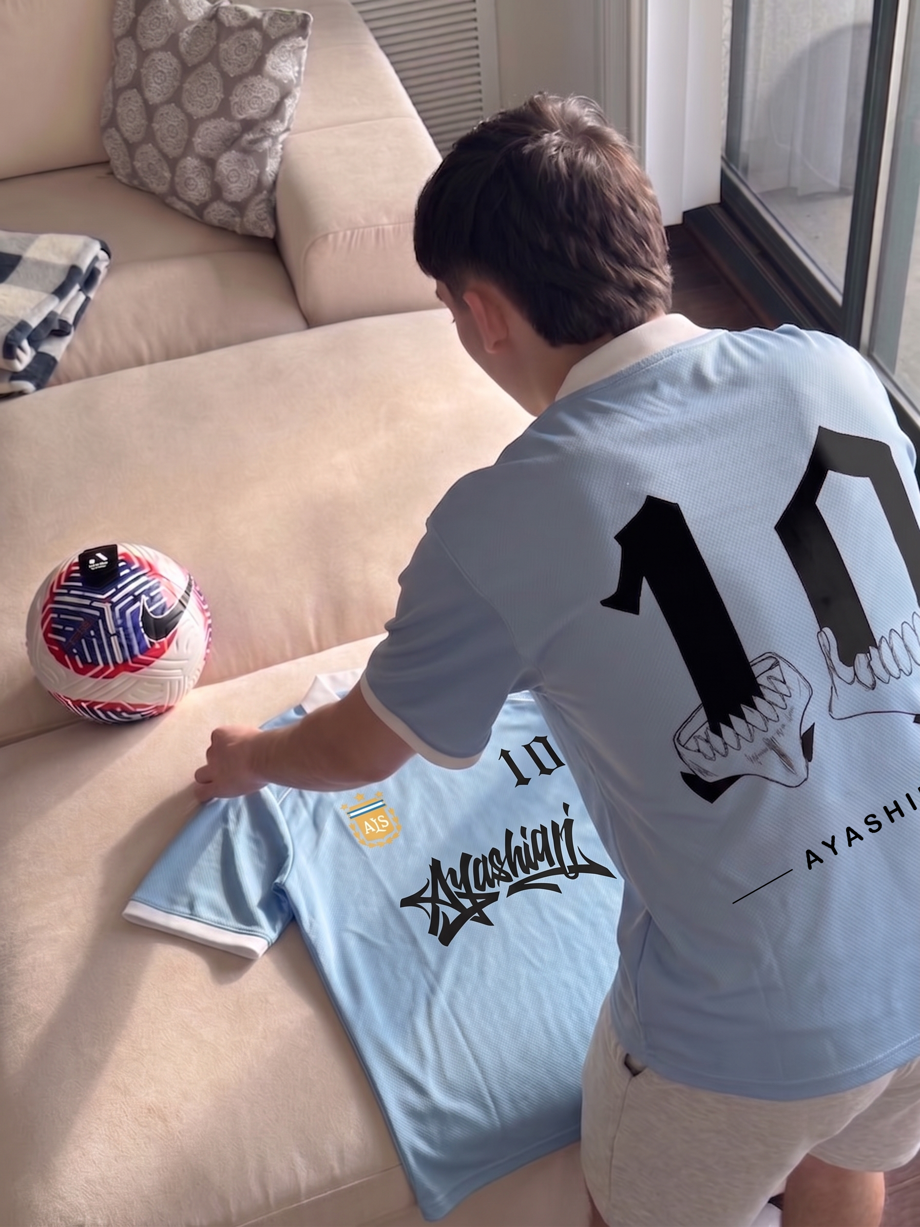 The Goat Bleach Argentina Shirt
