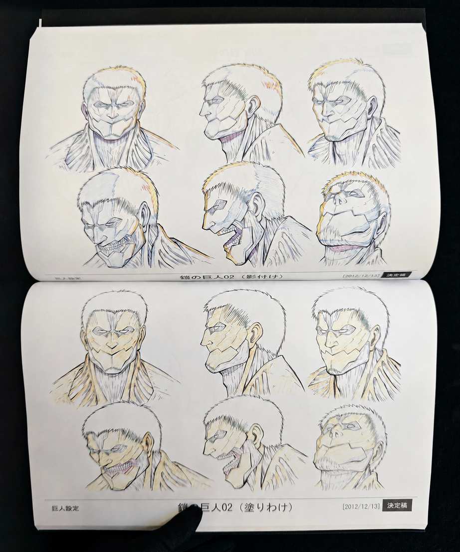 The Complete Attack on Titan Key Animation Collection  All 6 Volumes