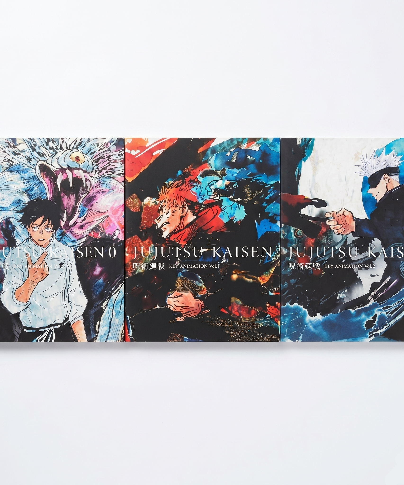 Jujutsu Kaisen manga - official anime book collection front view