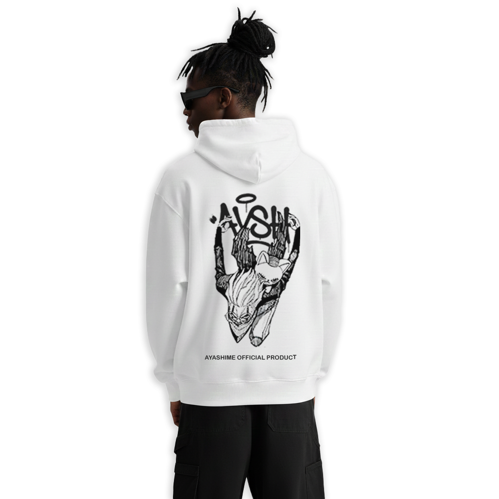 DANDADAN WHITE HOODIE