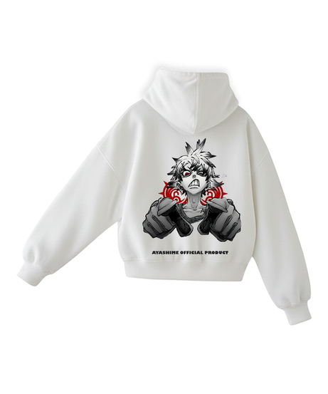 Gachiakuta RUDO WHITE HOODIE