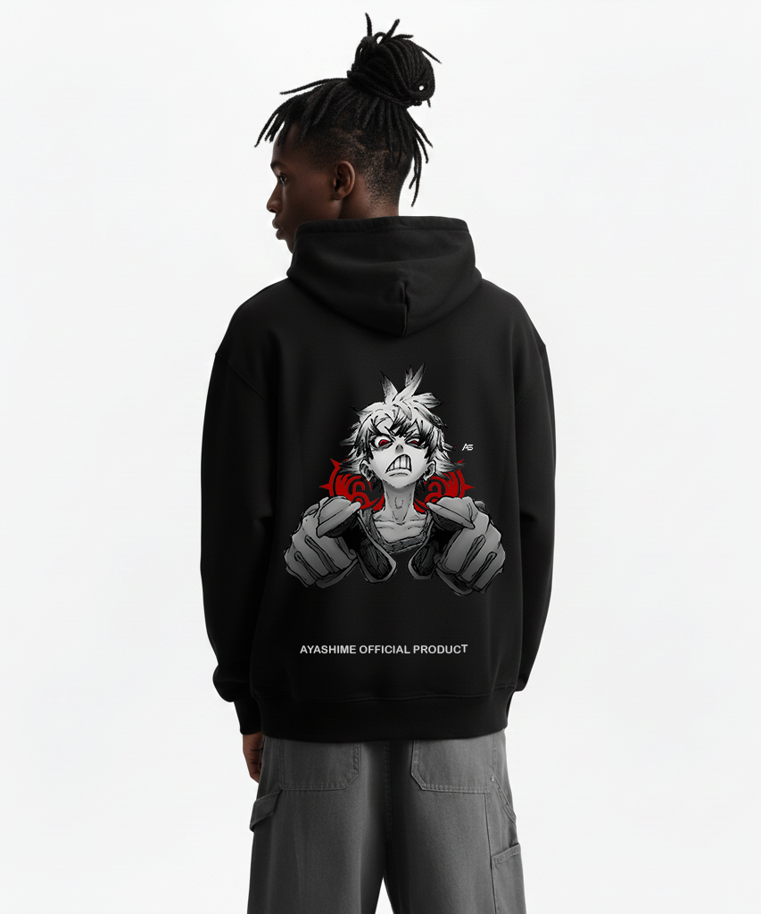 Gachiakuta RUDO BLACK HOODIE