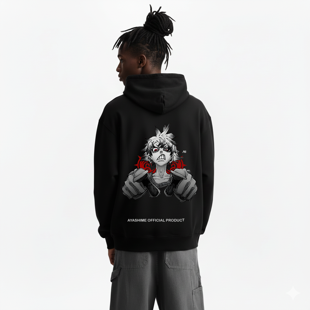 Gachiakuta RUDO BLACK HOODIE