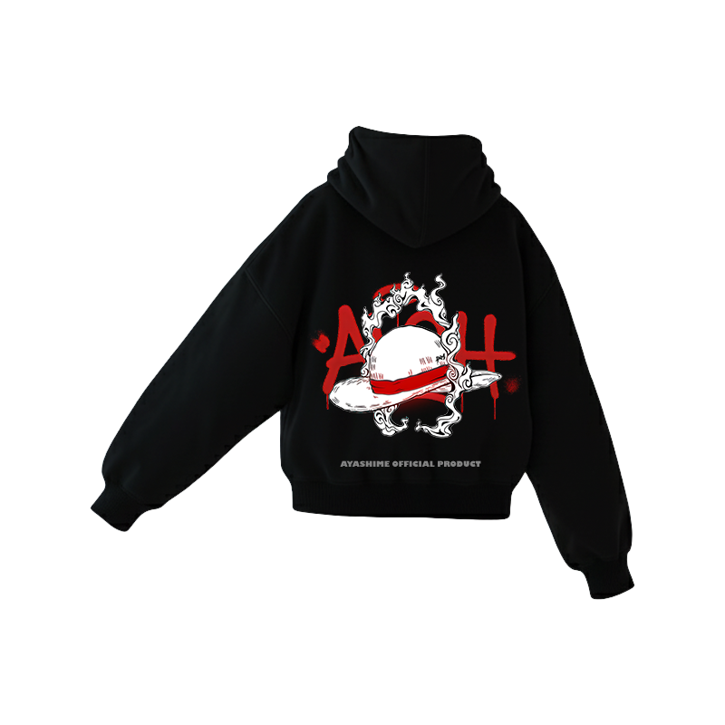 LUFFY'S HAT HOODIE (ONE PIECE)