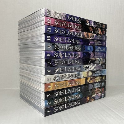 Solo Leveling manga - official anime book collection design detail