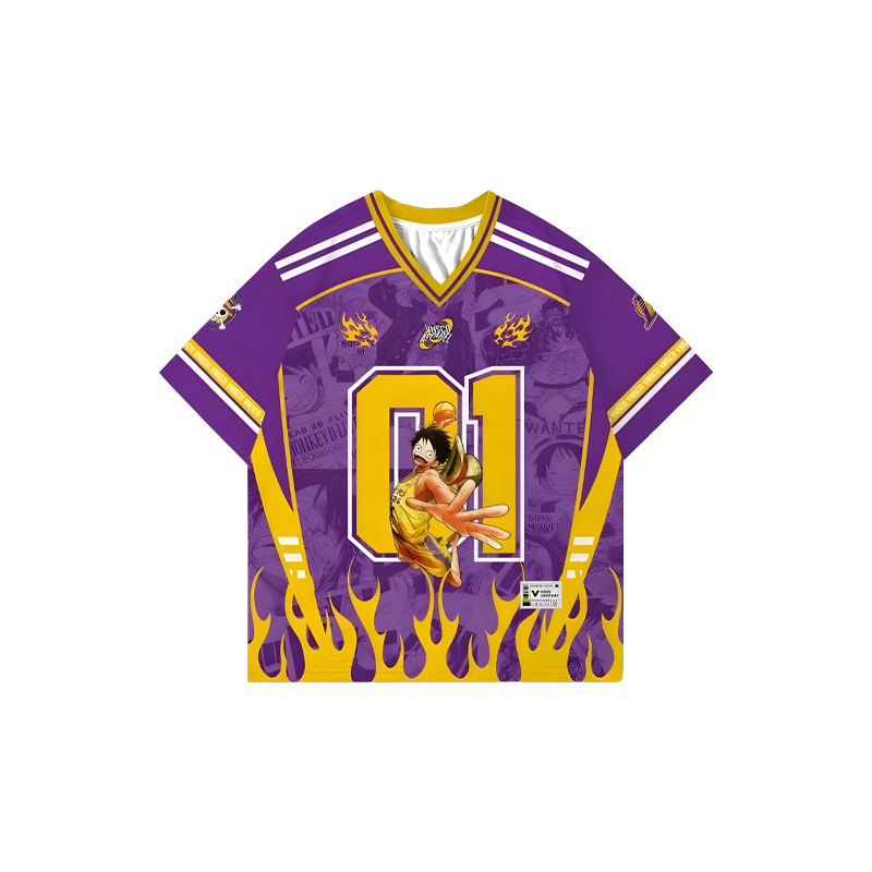 One Pice "Luffy" Anime Jersey