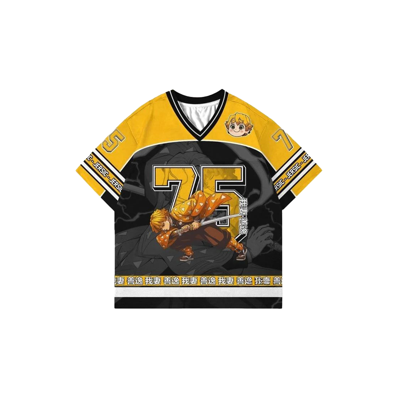Demon Slayer Zenitsu Jersey