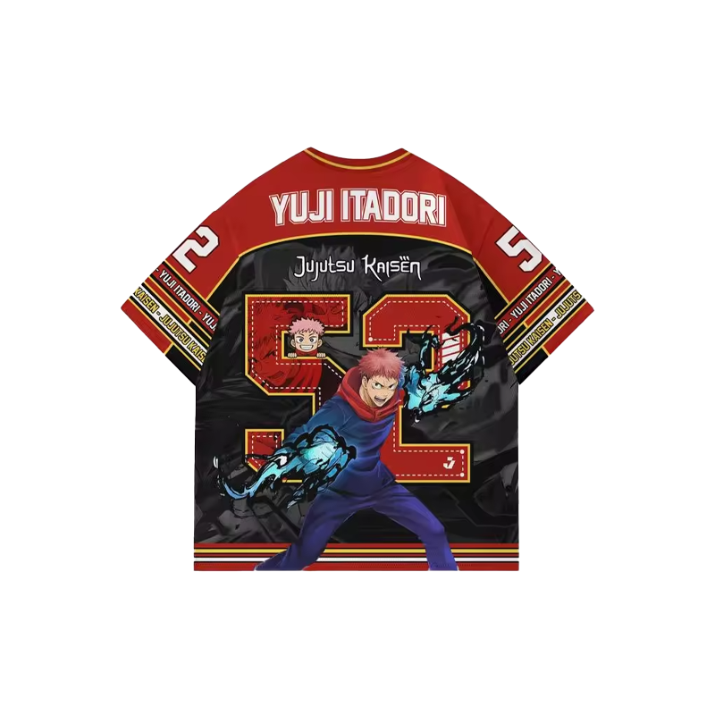 Yuji Itadori Jujutsu Kaisen Anime Jersey