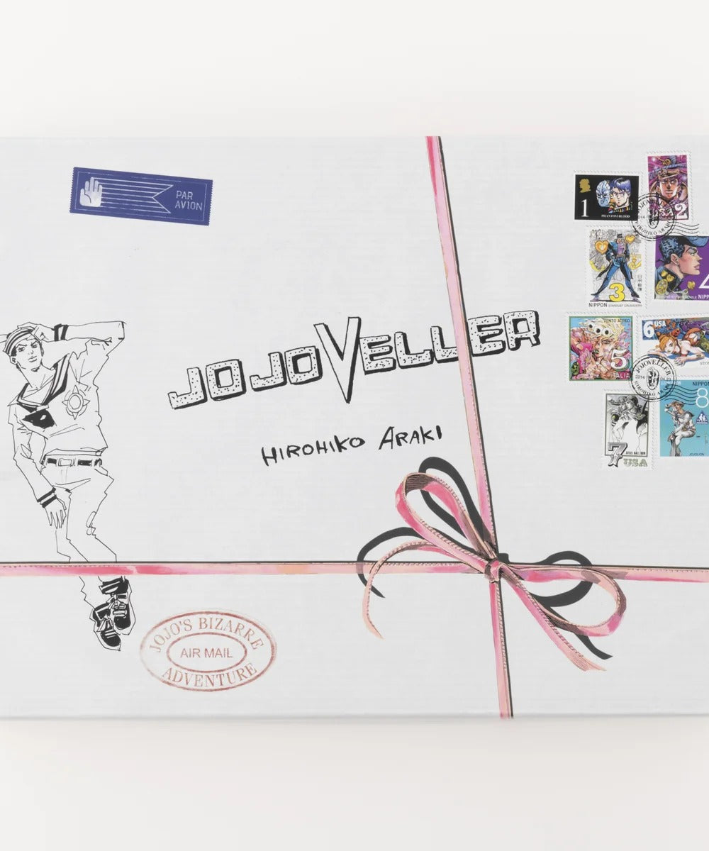 JoJo's Bizarre Adventure art book - premium anime artwork collection front view