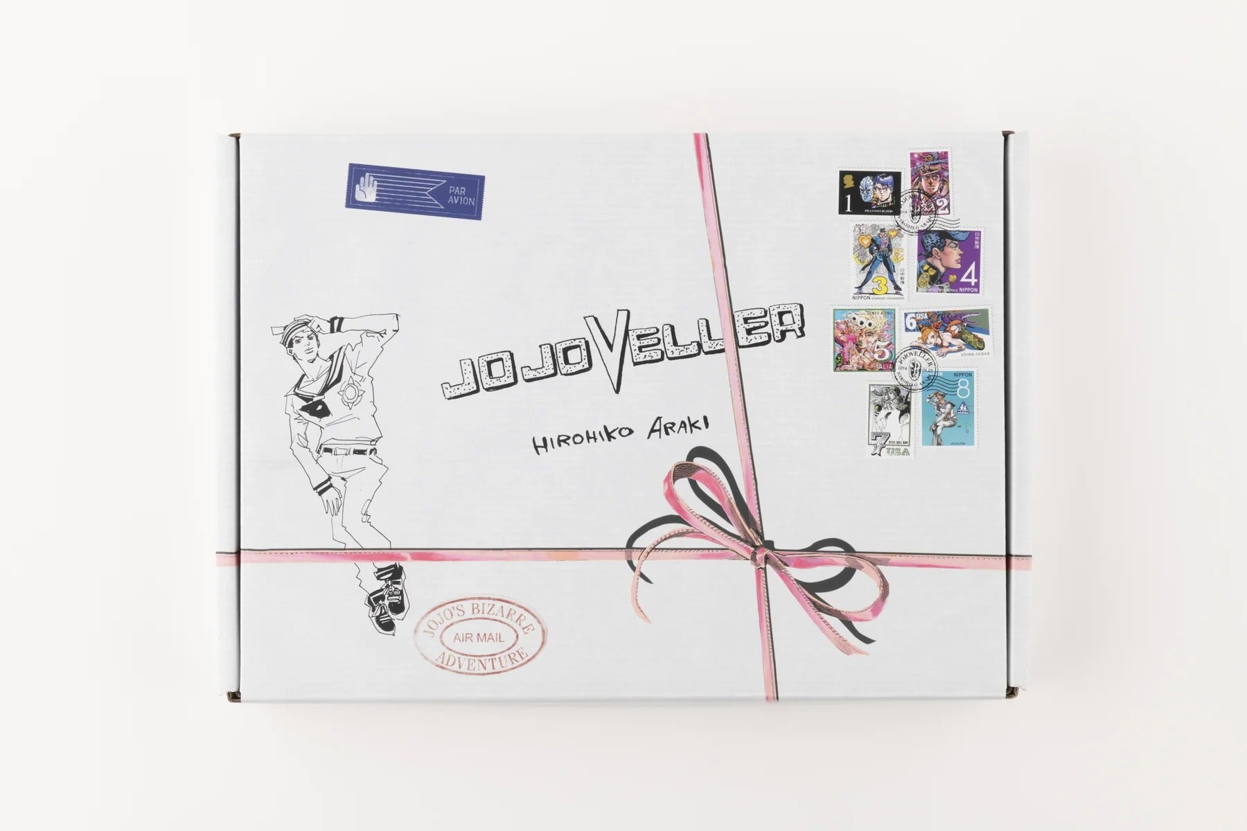 JoJo's Bizarre Adventure art book - premium anime artwork collection front view