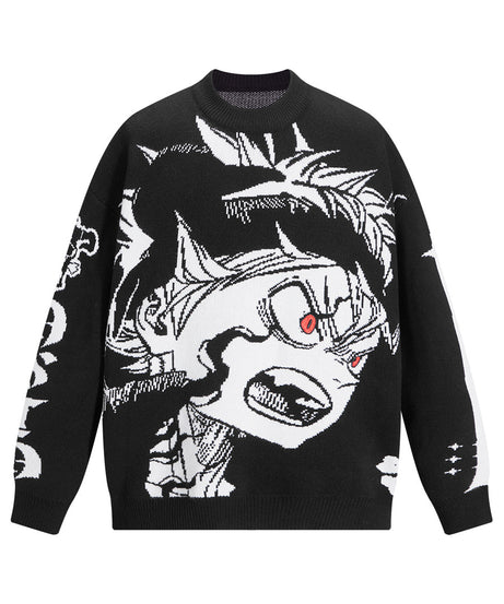 Black Clover Asta Oversized Sweater
