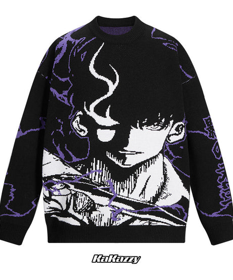 Solo Leveling Song Jin Wu Oversized Sweater