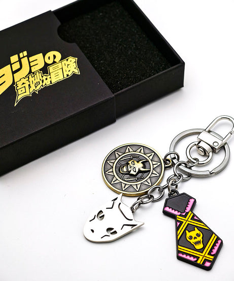 JoJo's Bizarre Adventure keychain - anime collectible accessory side view