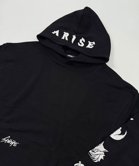 Solo Leveling Embroidered Hoodie