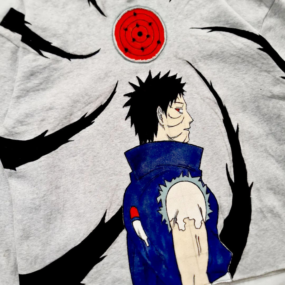Obito Spray Painting Hoodie Pre-Order